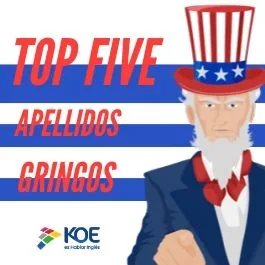  Los apellidos GRINGOS más populares