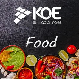 Comida en tu paladar con un toque de inglés