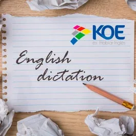 Los dictados en inglés ayudan a mejorar tu oído