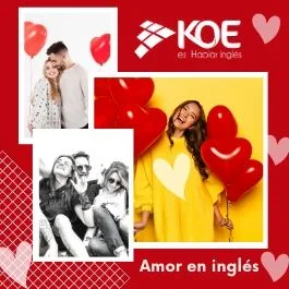  El amor vuela este 14F en inglés