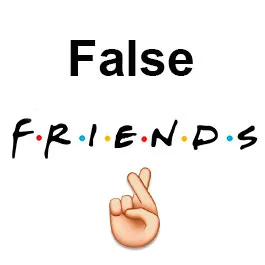 Falsos amigos en el inglés, no te confundas