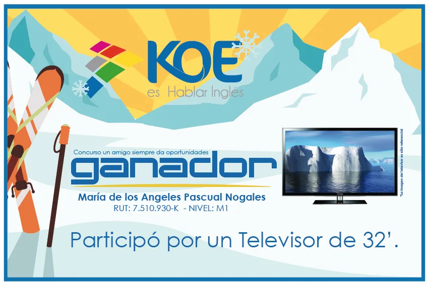 Un amigo siempre da oportunidades ya tiene un ganador