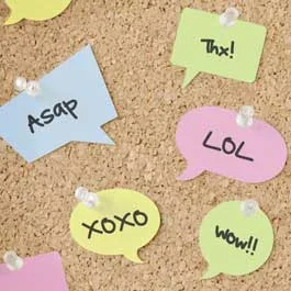 Hablamos con abreviaturas del inglés