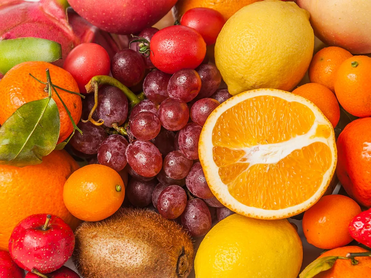 Nombres de frutas en inglés