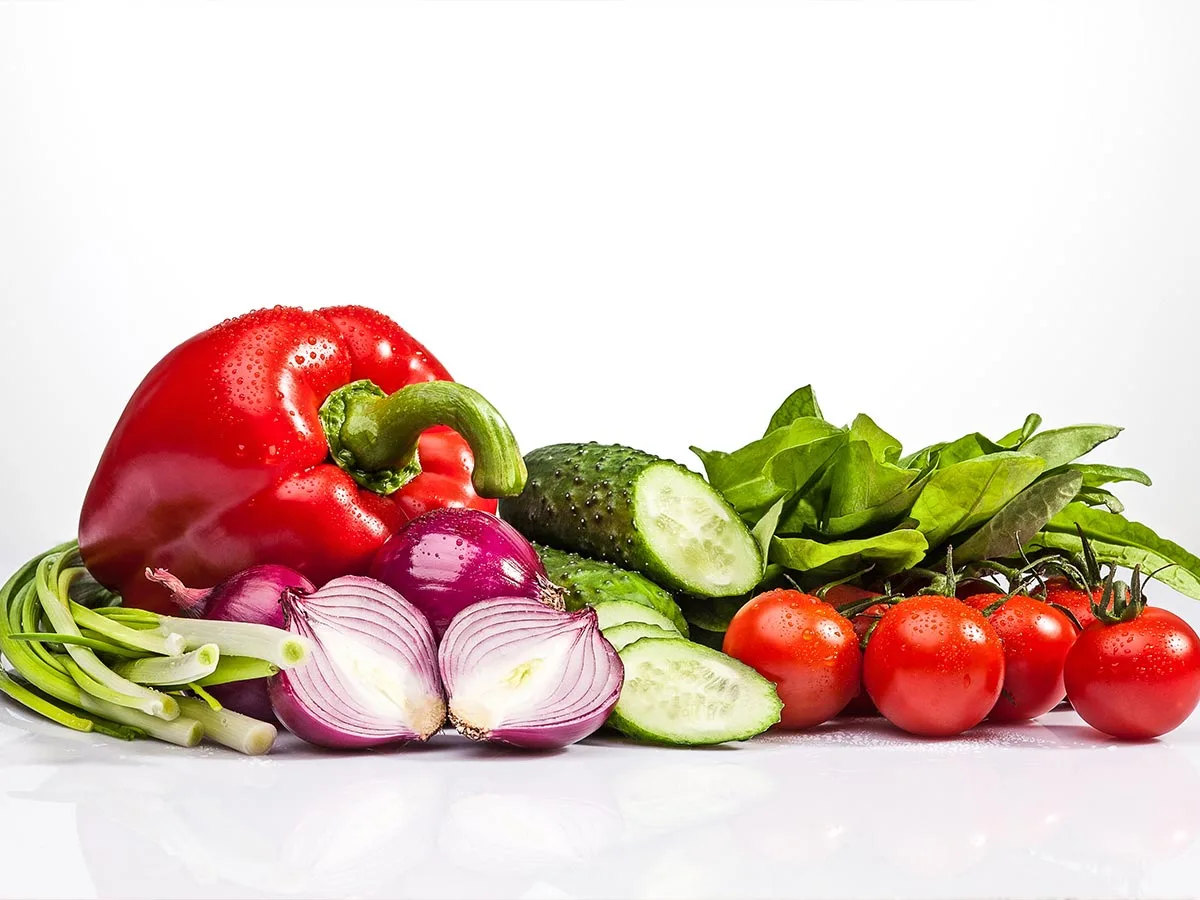 Nombres de vegetales en inglés