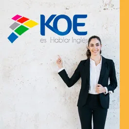 Presente y pasado, en KOE se aprende inglés rápido y fácil