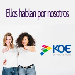 Referencias KOE. Conoce la experiencia de hablar inglés