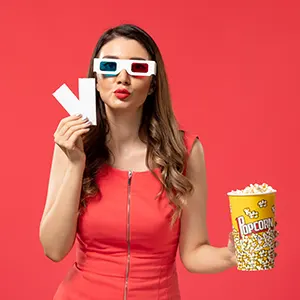 ¡Vamos a ver una película! Practiquemos con este diálogo