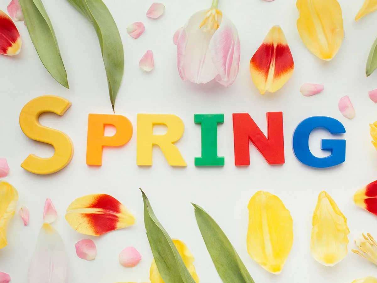 Vocabulario de primavera en inglés