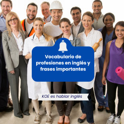 Vocabulario de profesiones en inglés y frases importantes - Blog KOE