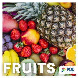  What is your favorite fruit? ¡Dilo en inglés!